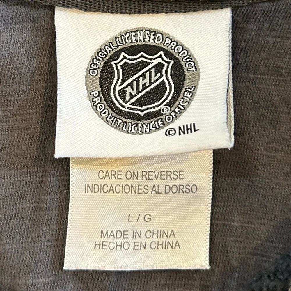 Detroit‎ Red Wings NHL Ribbed Quarter Zip Pullover Large